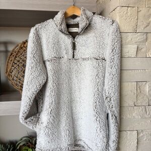 NWOT Sherpa Pullover Zip-Neck - Ultra Soft